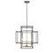 Z-Lite Titania 4 Light Pendant, Bronze + Olde Brass 454-22BRZ-OBR - alternate 3
